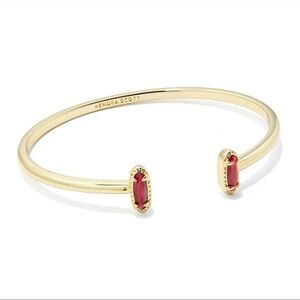 Kendra Scott Emma Cuff Bracelet in Red Tigers Eye